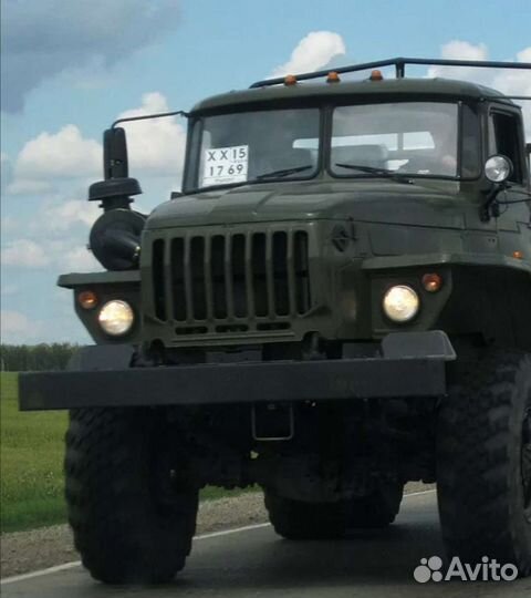 Бампер Урал 4320