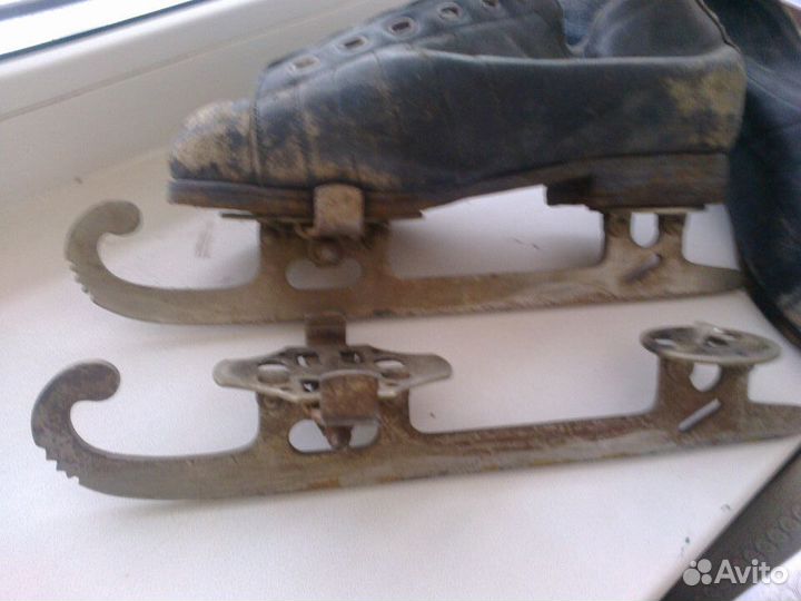 Коньки - снегурки -с родными ботинками