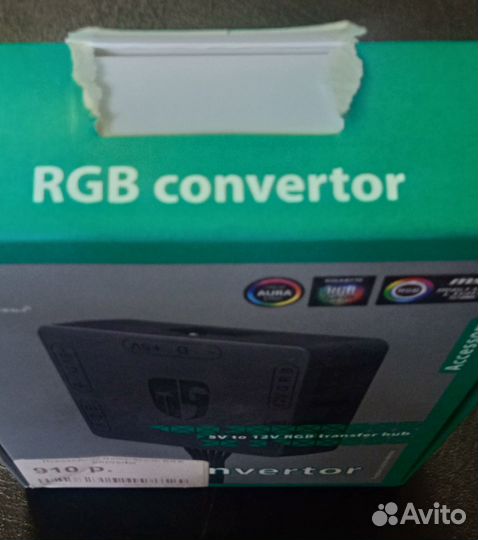 RGB Преобразователь Gamer Storm 5V argb в 12V RGB