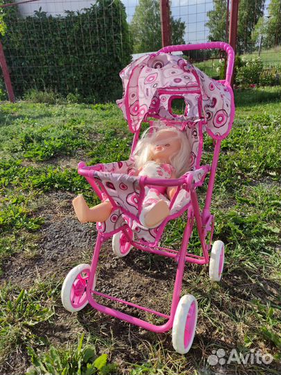 Коляска кукольная