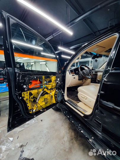 Шумоизоляция автомобиля - арок