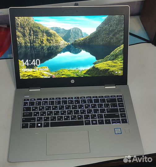 Ноутбук HP probook 640g5 i5-8265 512Gb nvme 8 ddr4