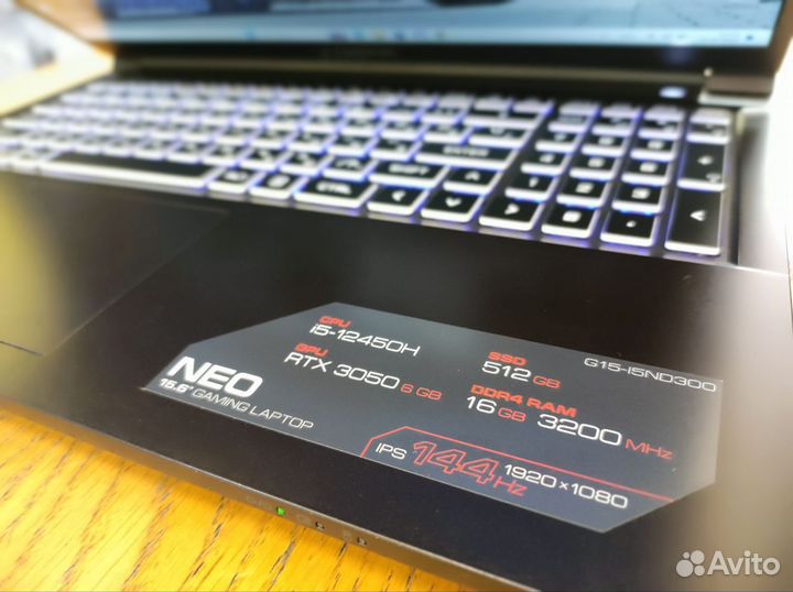 Игровой ardor gaming NEO G15-I5ND300 RTX3050 6GB