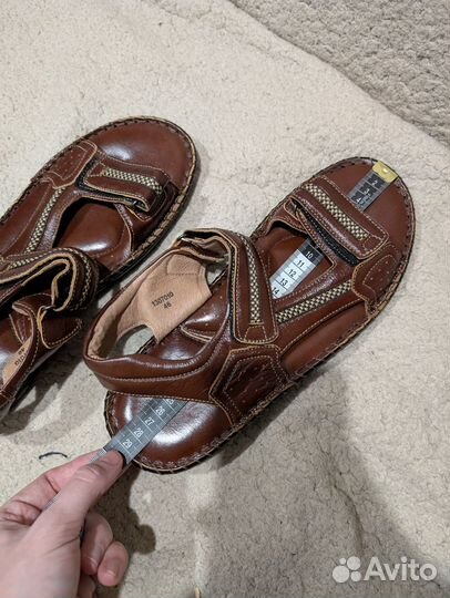 Босоножки мужские из натуральной кожи