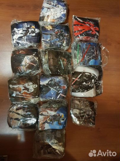 Персонажи StarWars 14шт DIY 50 блоков в каждом