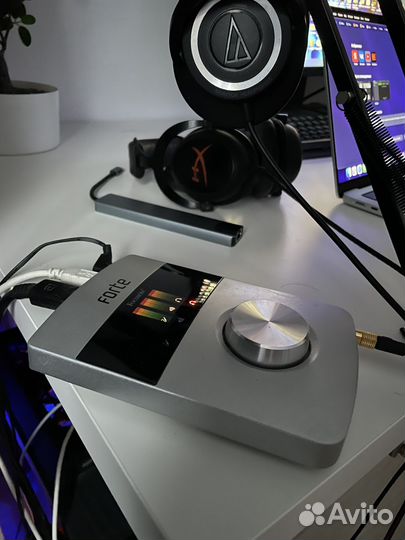 Внешняя аудиокарта focusrite forte usb
