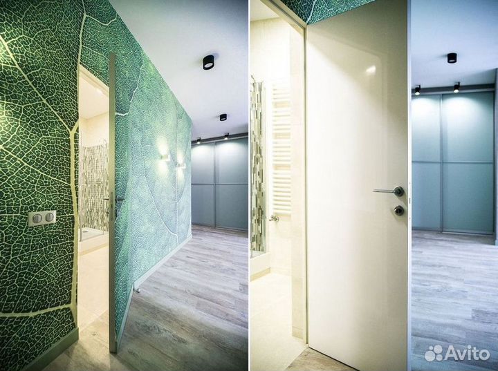 Двери межкомнатные скрытые под покраску, отделку