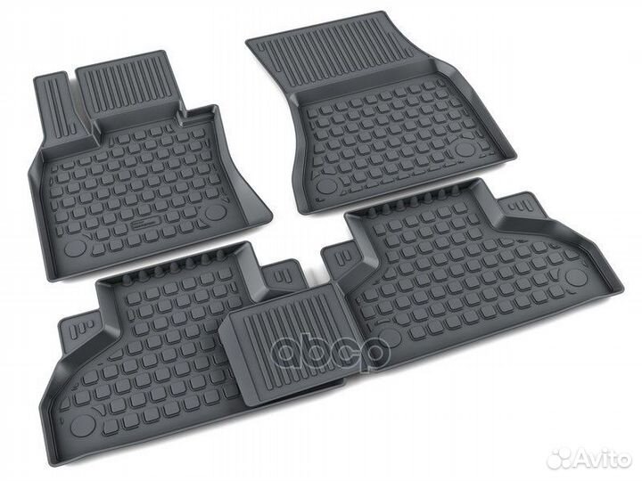 Коврики салона полиуретан черный BMW X5 II E70