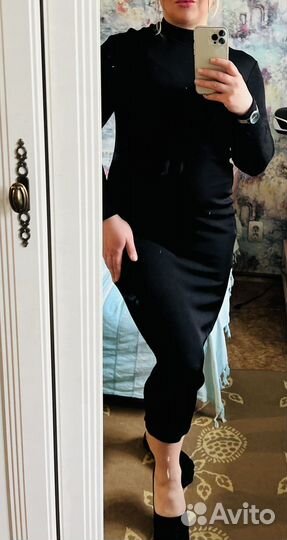 H&M платье длинное лапша