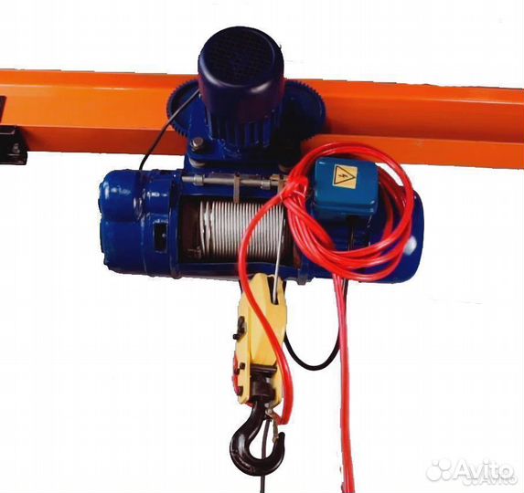 Таль электрическая TOR тэк CD г/п 1,0 т 36 м (моде