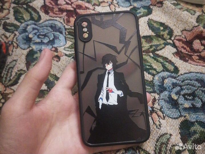 Чехол на iPhone X-XS в стиле аниме 