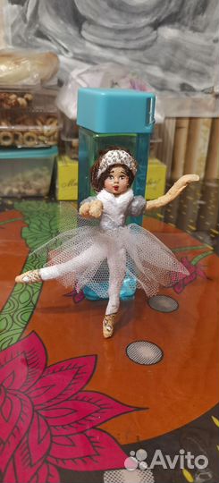 Ватные елочные игрушки