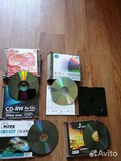 Продам пустые диски. DVD. CD