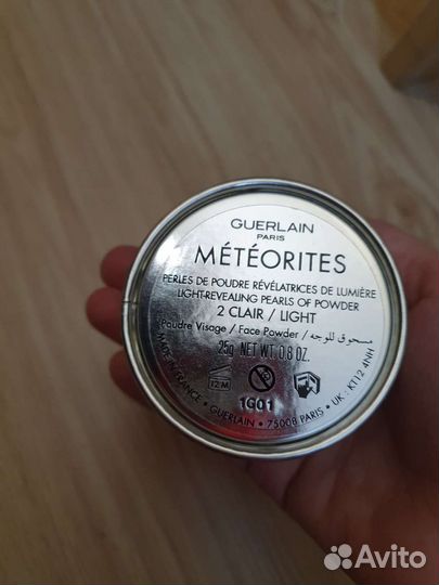 Пудра guerlain метеориты новое