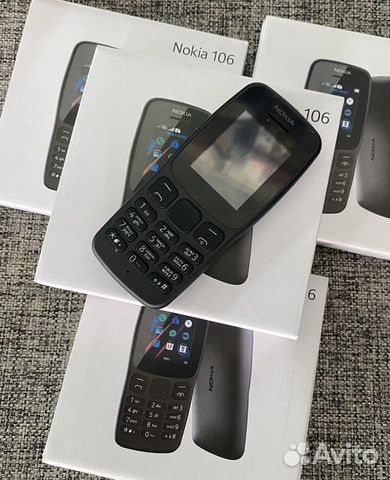 Телефон Nokia 105/106 кнопочные, на две sim, новые