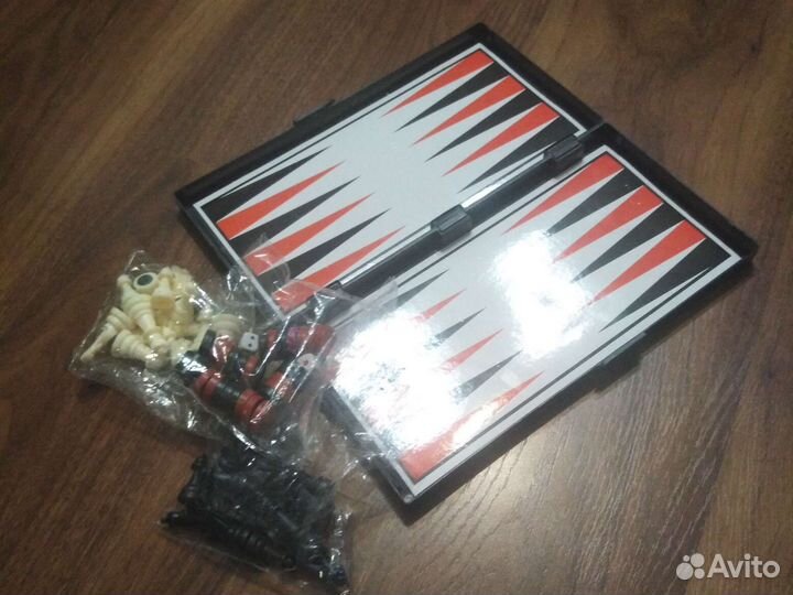 Шахматы нарды шашки 3 в 1