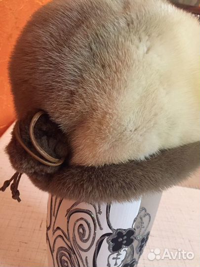 Шапка норковая женская