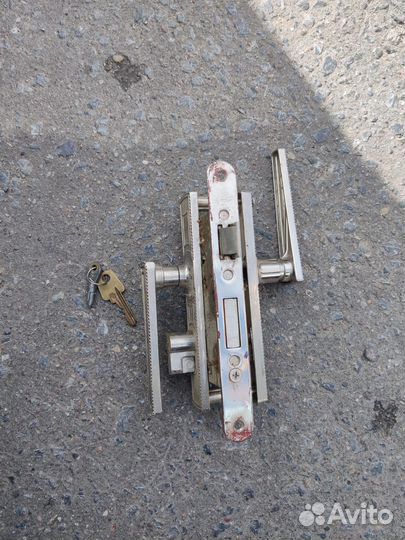 Дверной замок СССР накладной