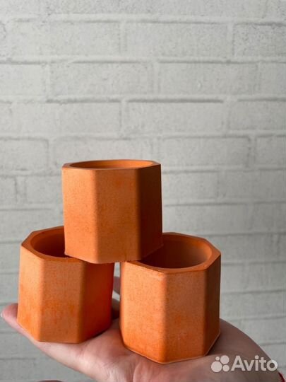 Подсвечники из гипса