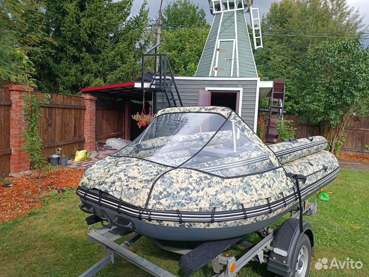 Лодка reef-340F тритон нднд + Мотор Sea-Pro f 6s