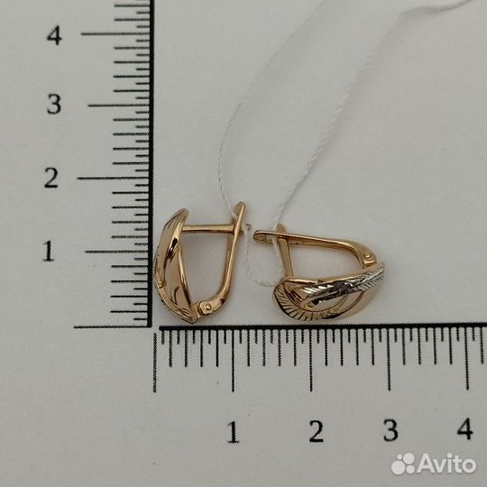 Серьги Золото