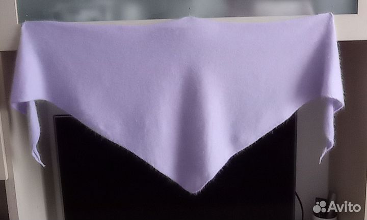 Пуховый платок косынка