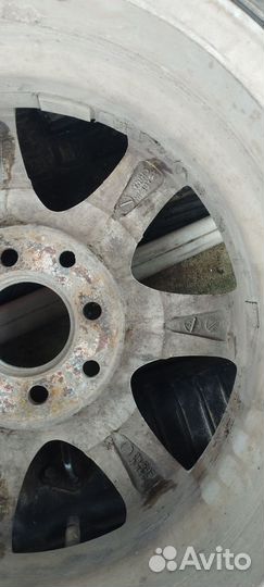 Литые диски двухразмерные бу