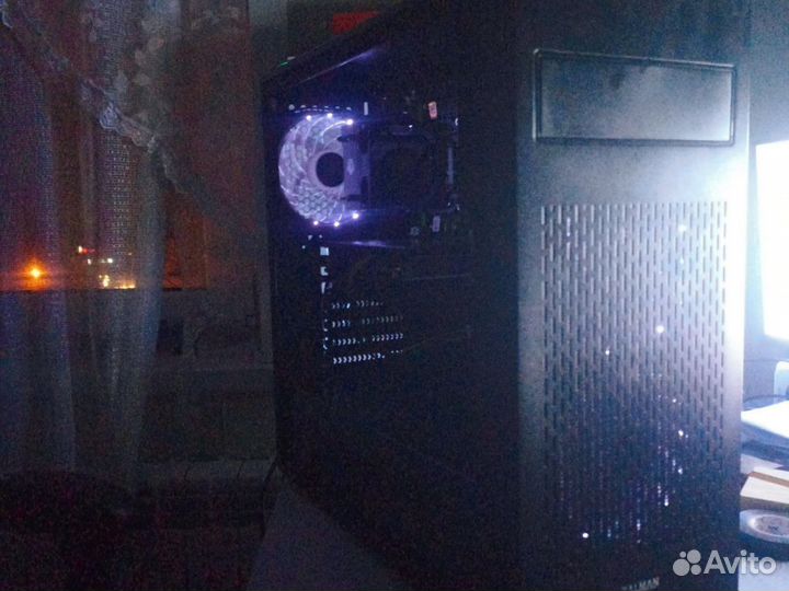 Игровой пк Zalman, 8яд/16пот,16 ram,Rx 580 8gb