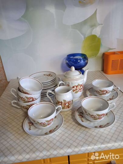 Чайный сервиз СССР барановка