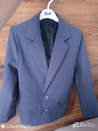 Школьный пиджак для мальчика 146