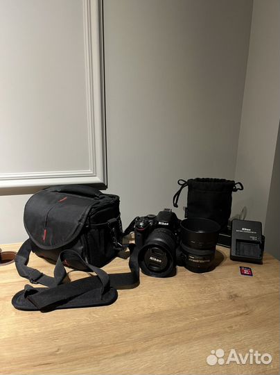 Зеркальный фотоаппарат nikon d5100 Kit 18-55mm VR