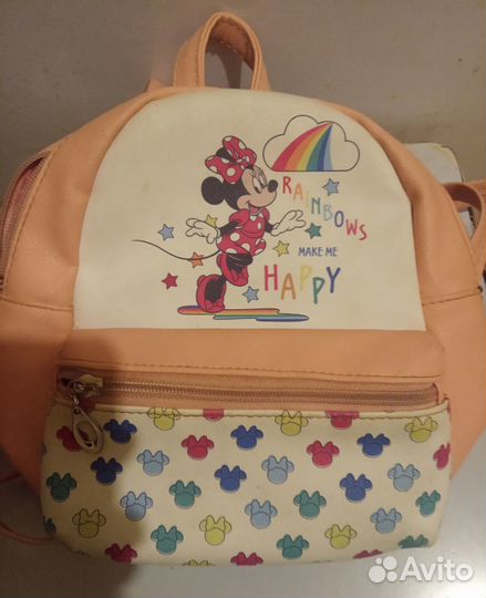 Рюкзак детский для девочки с Минни Маус