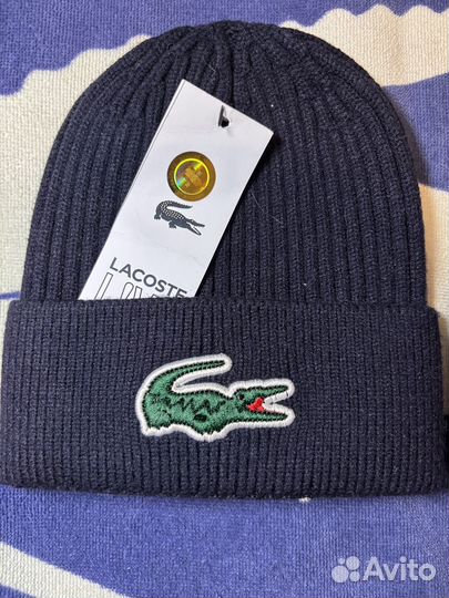 Шерстяная Шапка Lacoste новая