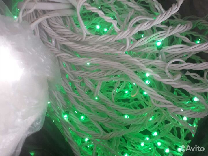 Гирлянда уличная штора