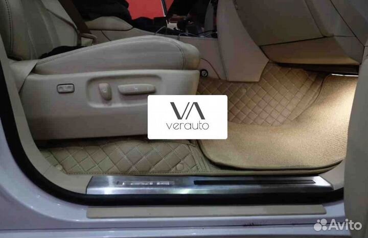 3D коврики из экокожи Lexus LX 570 2016