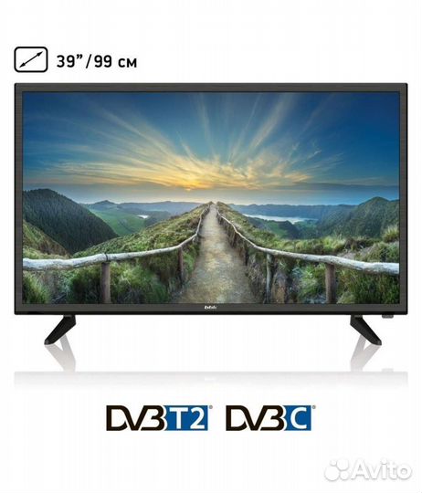Новый Телевизор BBK 39