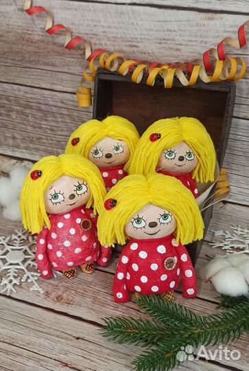 Ватная игрушка Домовёнок Кузя