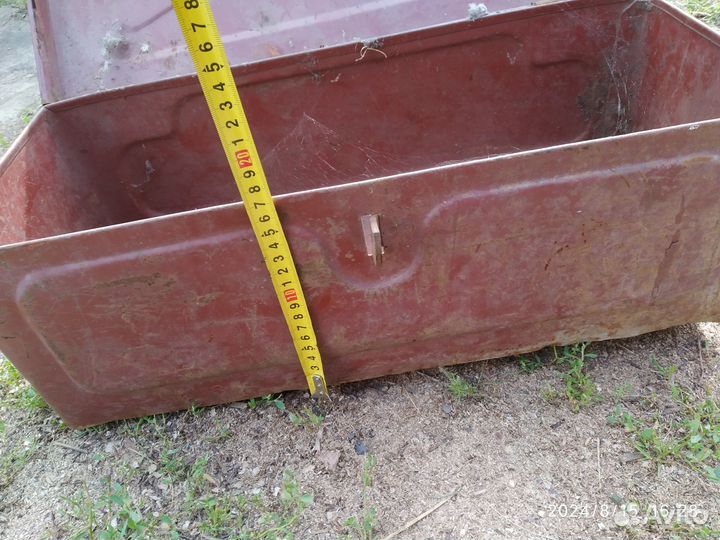 Ящик для инструмента металлический СССР