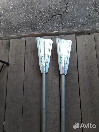 Весла алюминиевые