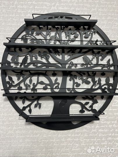 Кованная полка для гель лаков