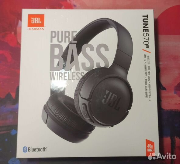 Bluetooth наушники jbl tune 570bt