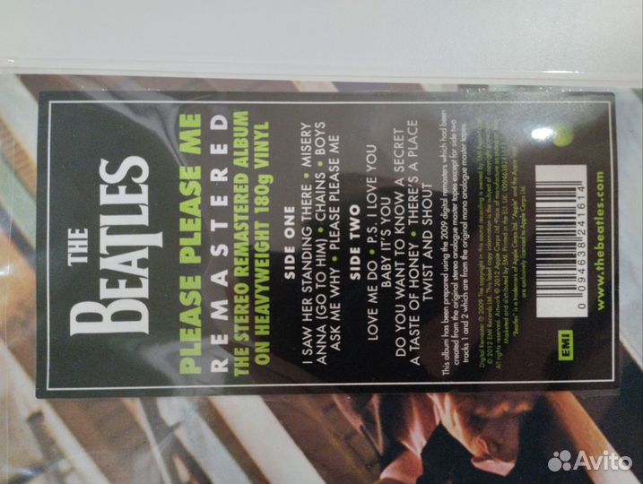 The Beatles - Please Please Me, LP, новая