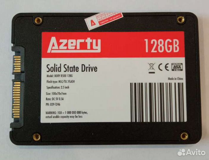 SSD Alerty Bory R500 128G новый