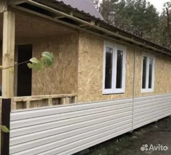 Обшивка домов сайдингом