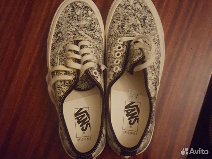 Кеды ванс Vans OG Authentic LX Acid Wash Black