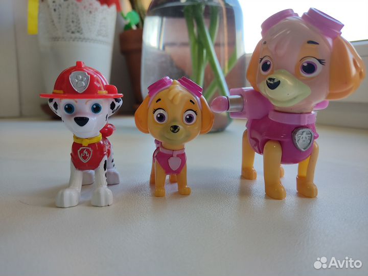 Игрушки щенячий патруль