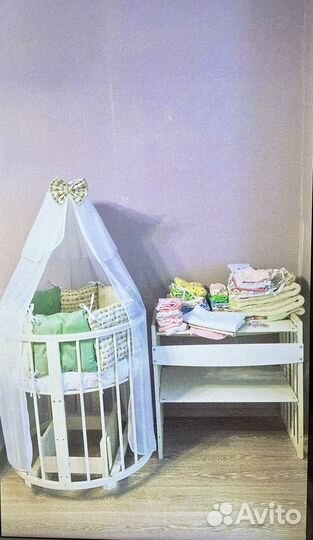 Кроватка трансформер 8в1