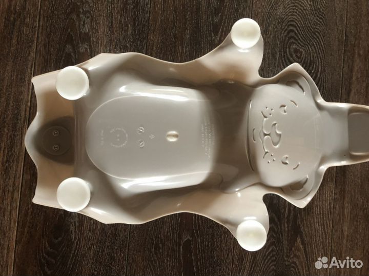 Горка для купания Okbaby Buddy, цвет: светло-серый