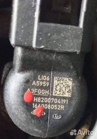 Двигатель K9K430 Nissan Qashqai 1.5л дизель 2010г