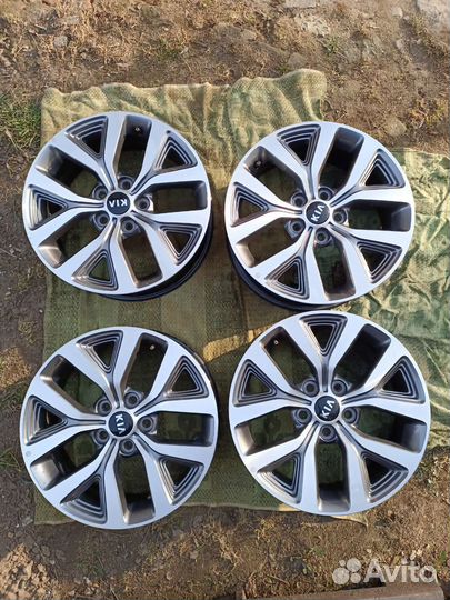 Литые диски r17 на kia Sportage